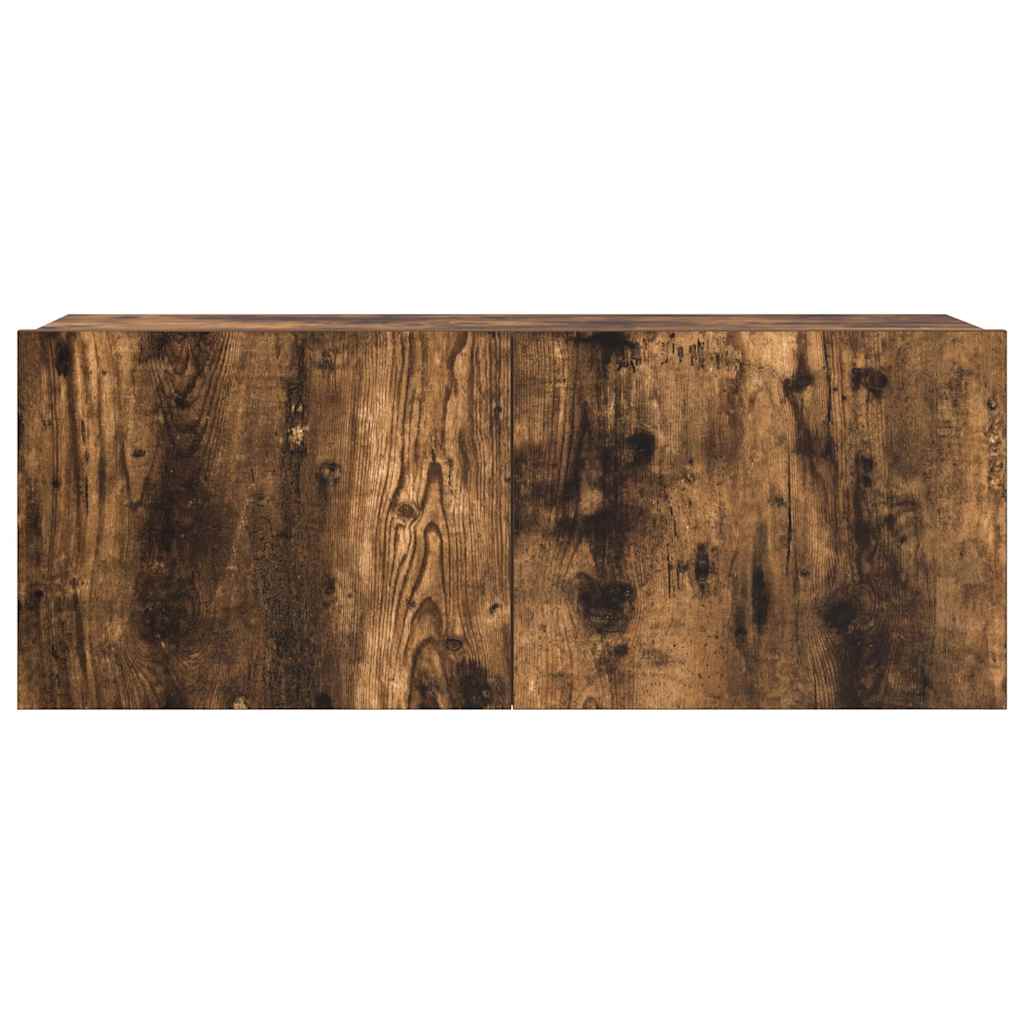 Ensemble de meubles TV 3 pcs Chêne fumé Bois d'ingénierie - XIOS