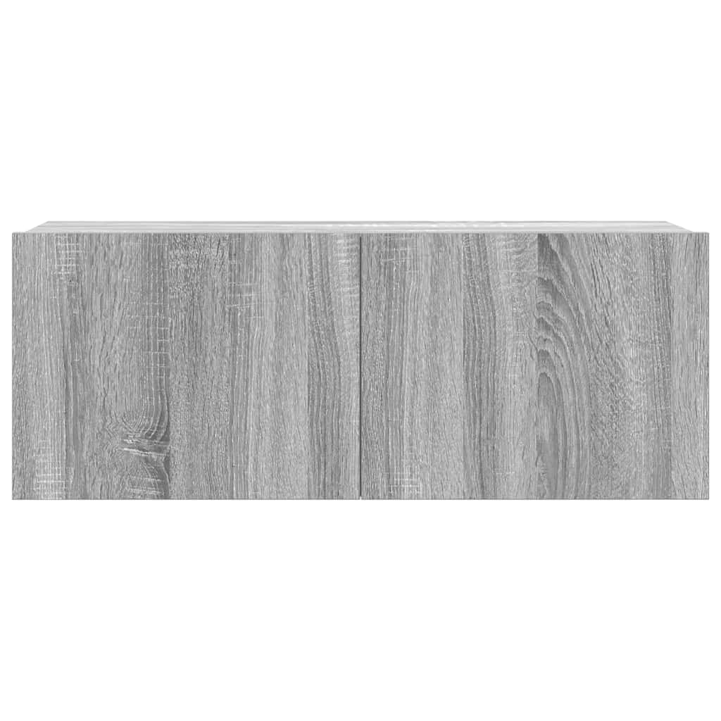 Ensemble de meubles TV 3 pcs Sonoma gris Bois d'ingénierie - XIOS