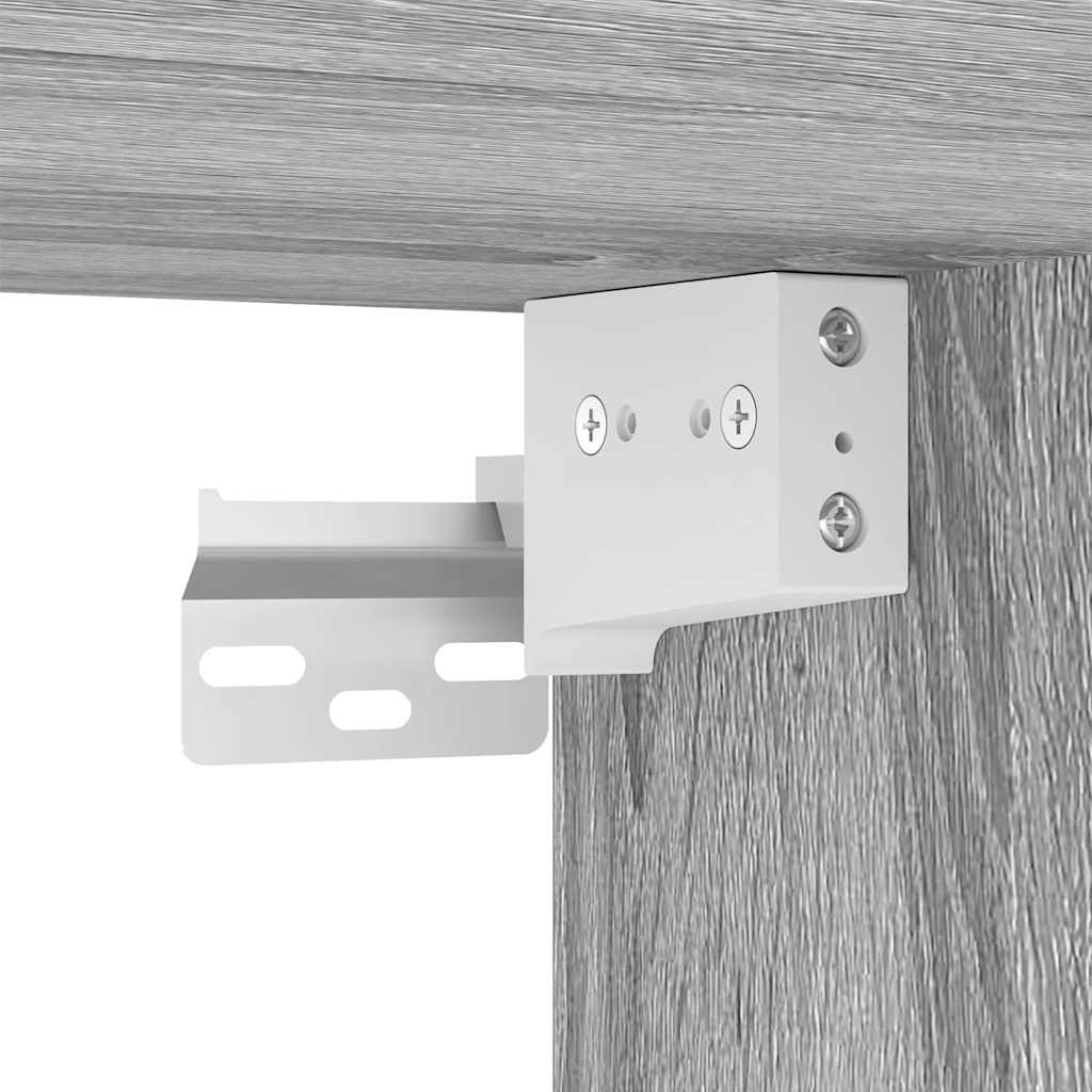 Ensemble de meubles TV 10 pcs Sonoma gris Bois d'ingénierie - XIOS