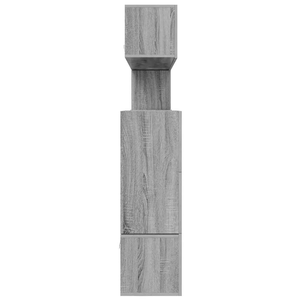 Ensemble de meubles TV 10 pcs Sonoma gris Bois d'ingénierie - XIOS