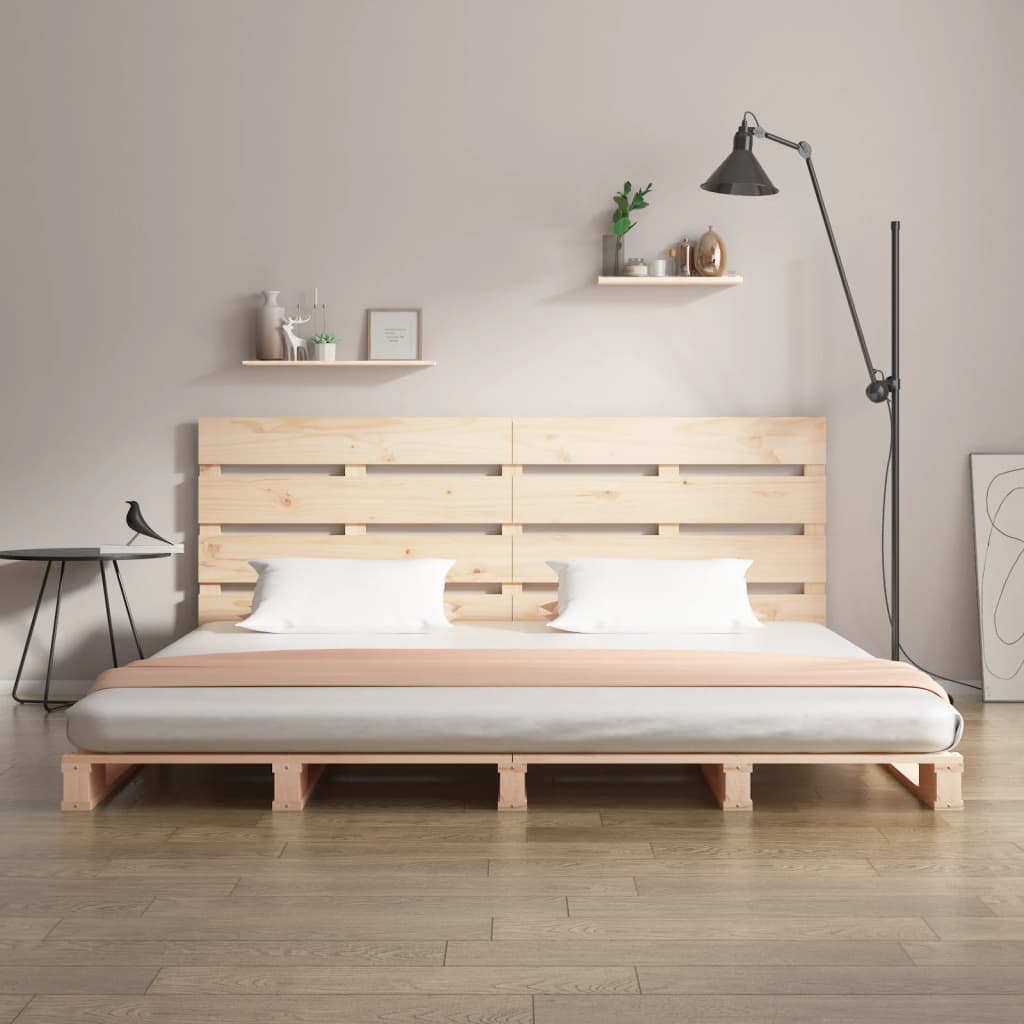 Cadre de lit sans matelas 160x200 cm bois massif de pin - XIOS
