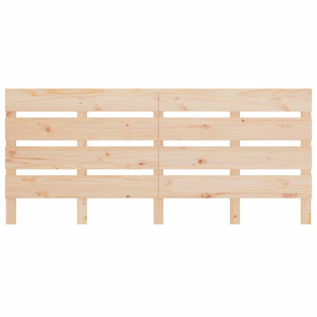Cadre de lit sans matelas 200x200 cm bois massif de pin - XIOS