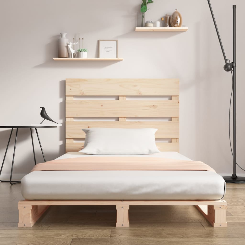 Cadre de lit sans matelas 75x190 cm bois de pin massif - XIOS