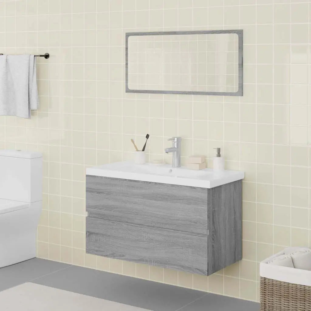 Meubles de salle de bain Sonoma gris Bois d’ingénierie - XIOS