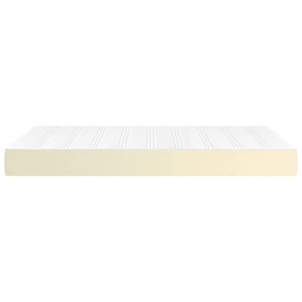 Matelas de lit à ressorts ensachés fermeté moyenne Crème 120x200x20 cm - XIOS