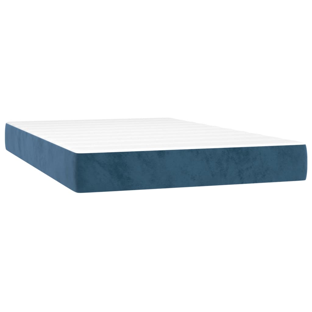 Matelas de lit à ressorts ensachés Bleu foncé 120x200x20 cm XIOS