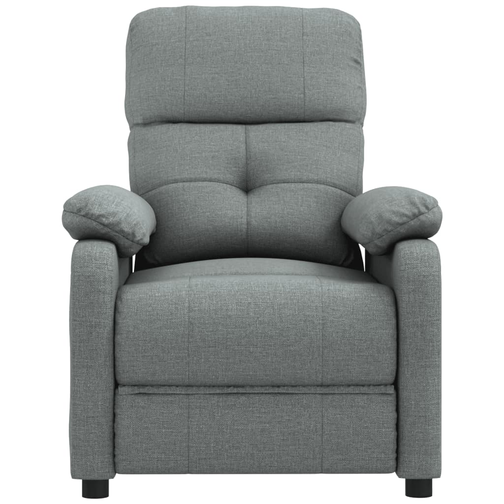 Fauteuil inclinable Gris foncé Tissu - XIOS