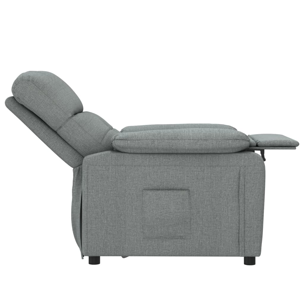 Fauteuil inclinable Gris foncé Tissu - XIOS
