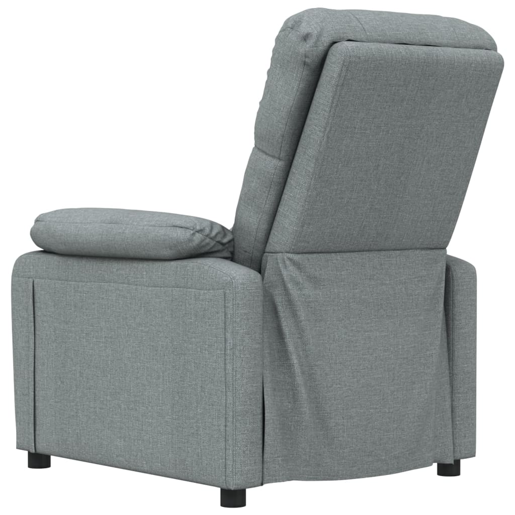 Fauteuil inclinable Gris foncé Tissu - XIOS