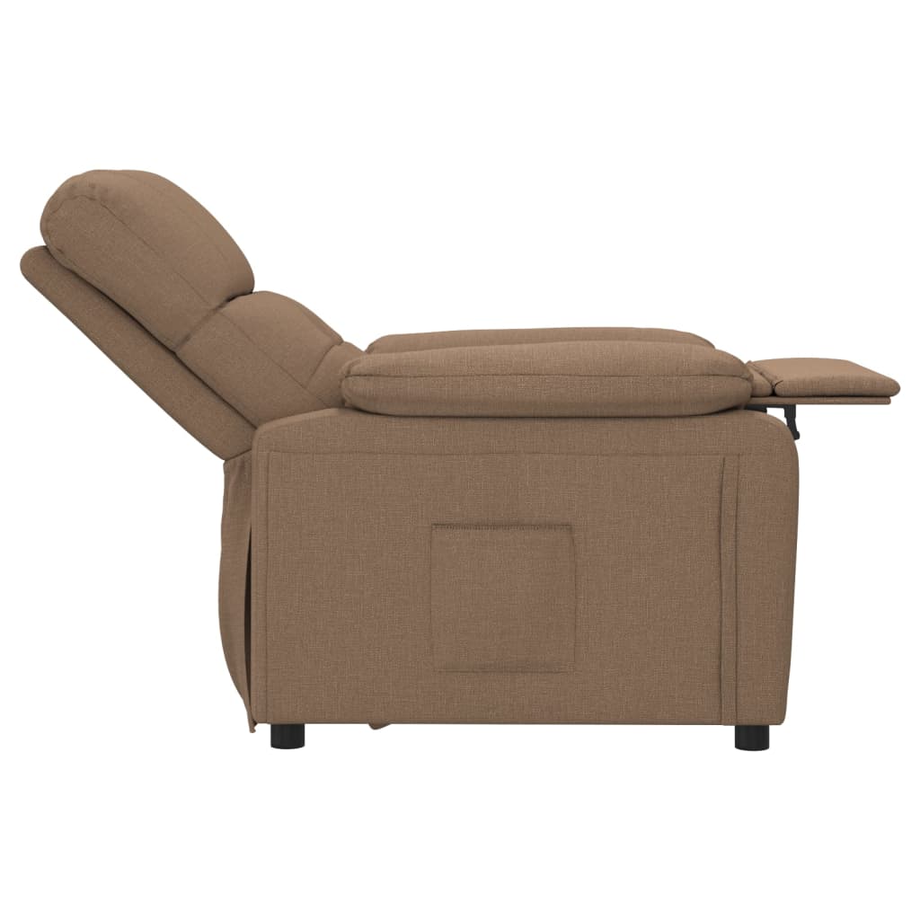 Fauteuil inclinable Marron Tissu - XIOS