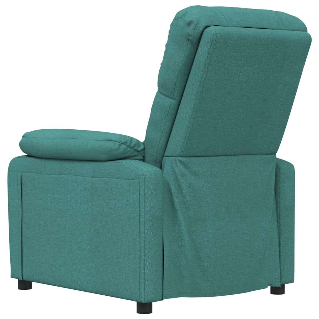 Fauteuil inclinable Vert foncé Tissu - XIOS