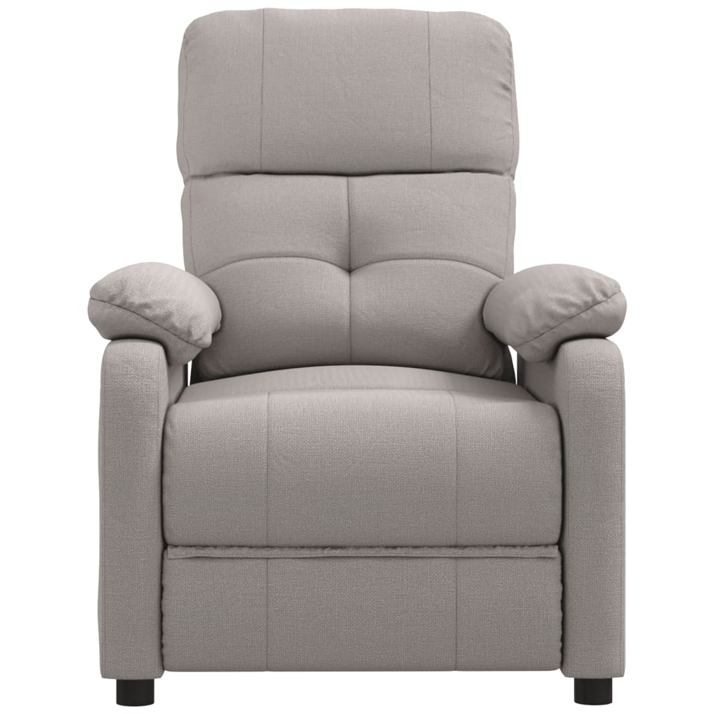 Fauteuil inclinable Taupe Tissu - XIOS