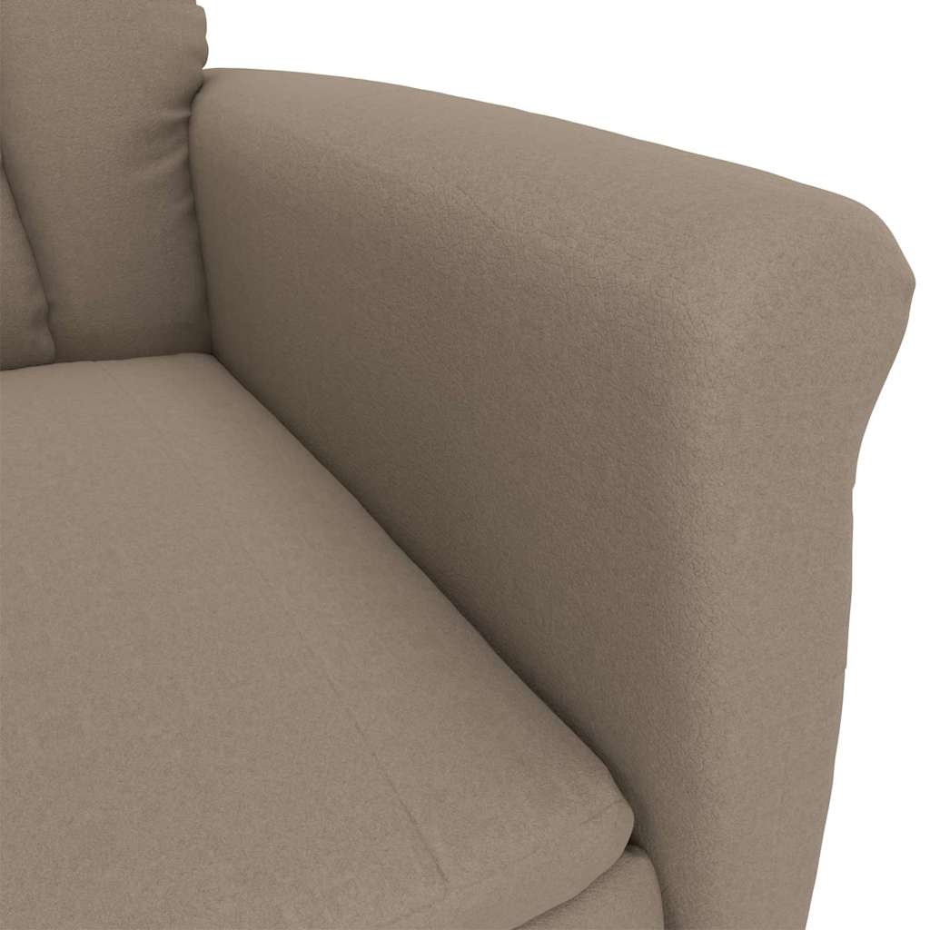 Fauteuil Relax Taupe Taupe 70.5 x 96.5 x 95 cm Polyester - XIOS