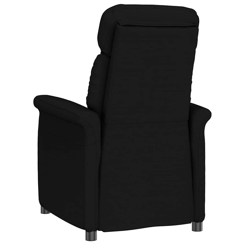 Fauteuil inclinable noir Noir 70.5 x 96.5 x 95 cm Faux cuir - XIOS