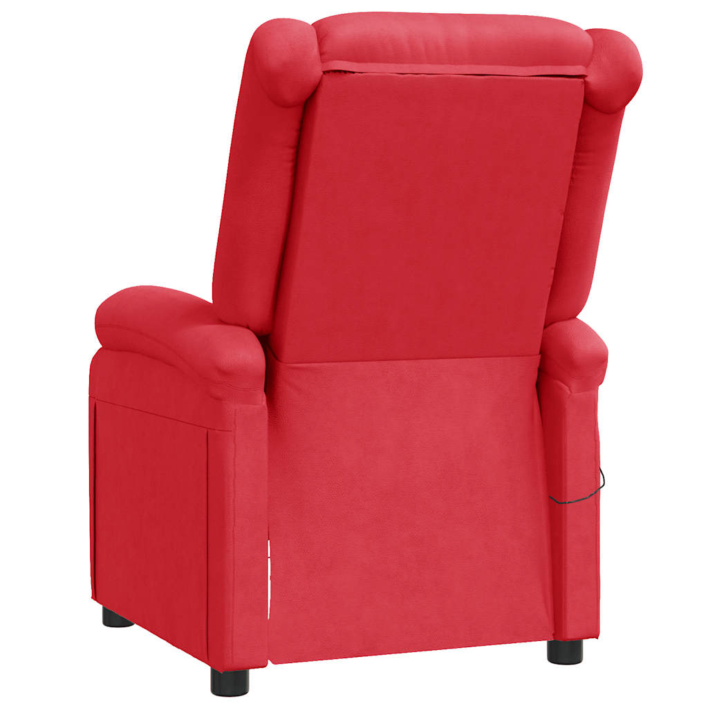 Fauteuil de massage Rouge Similicuir - XIOS