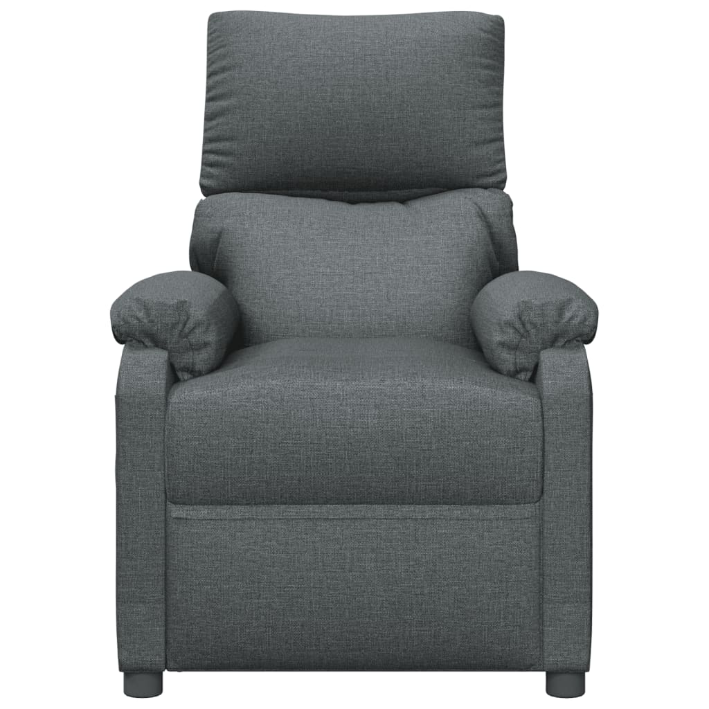 Fauteuil de massage Gris foncé Tissu - XIOS