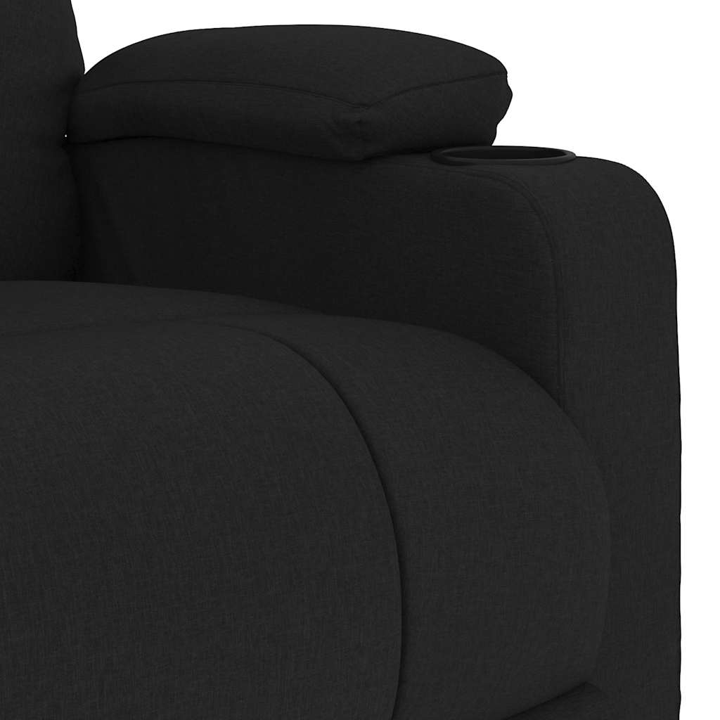 Fauteuil inclinable Noir Tissu - XIOS