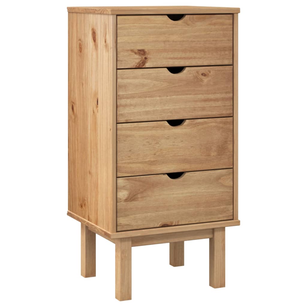 Commode OTTA 45x39x90 cm bois de pin massif - XIOS