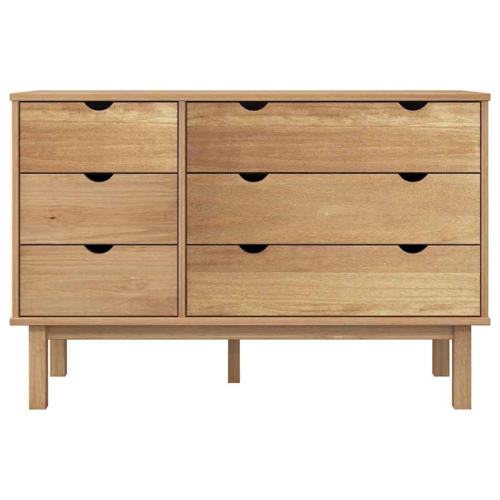 Commode OTTA 111x43x73,5 cm bois de pin massif - XIOS