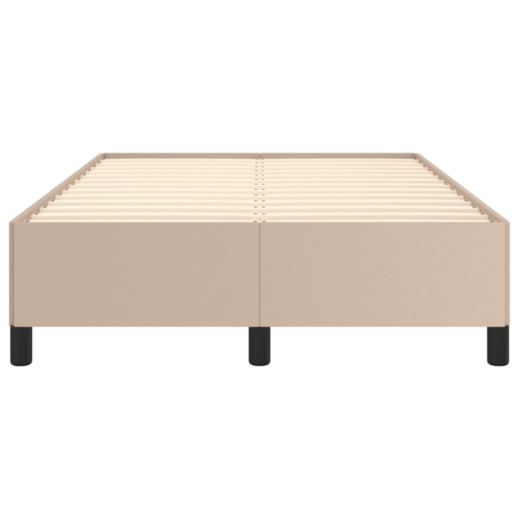 Cadre de lit sans matelas cappuccino 120x200 cm similicuir - XIOS