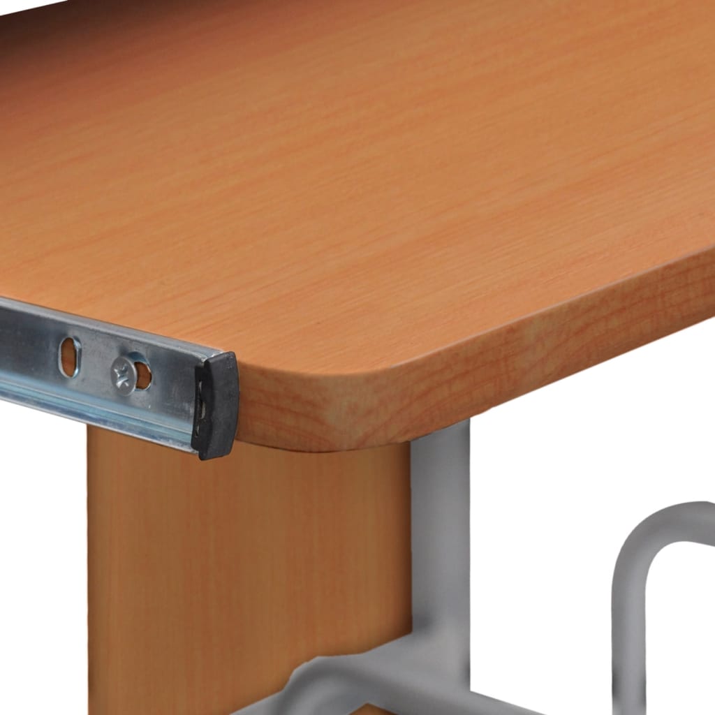 Bureau d'ordinateur Marron 110x52x88,5 cm Bois d’ingénierie - XIOS