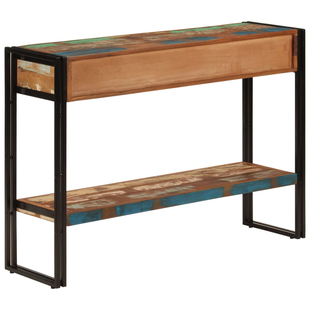 Table console 110x30x76 cm Bois massif de récupération - XIOS