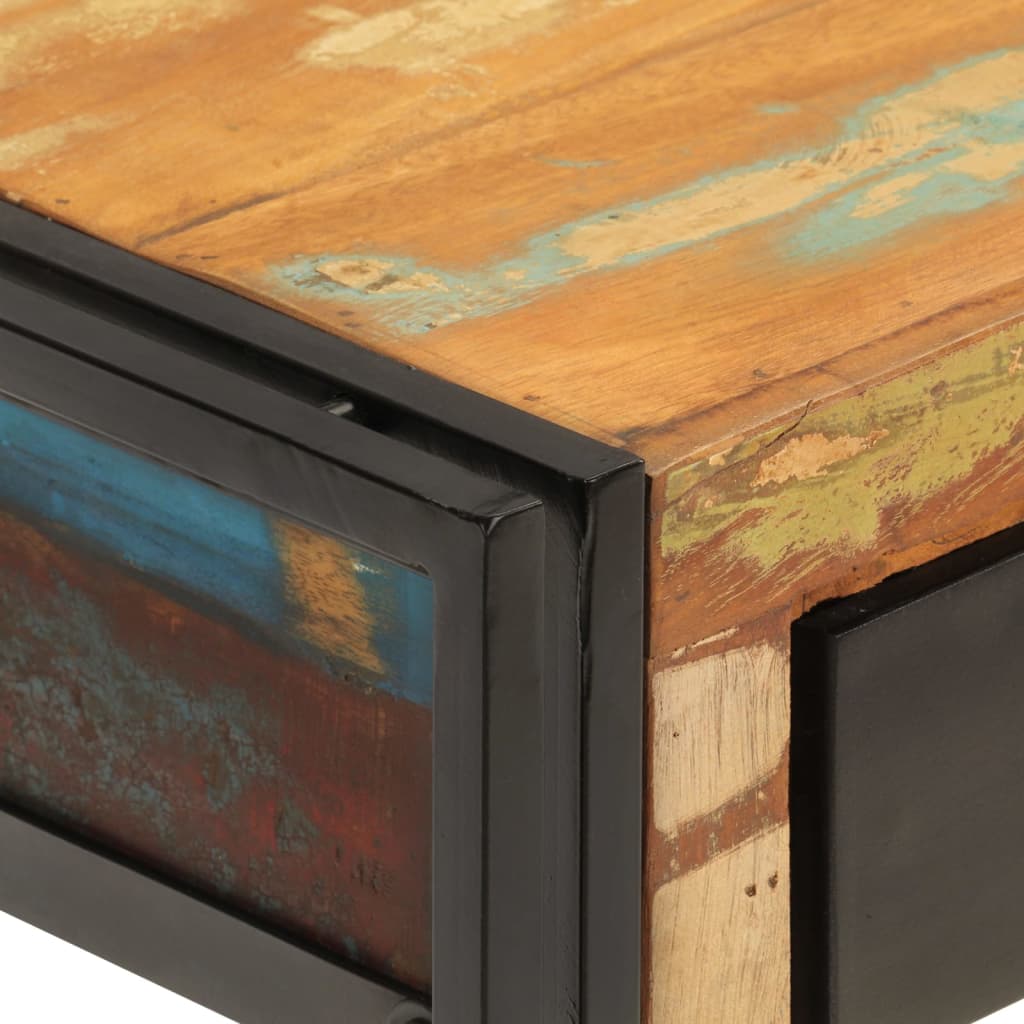 Table console 110x30x76 cm Bois massif de récupération - XIOS