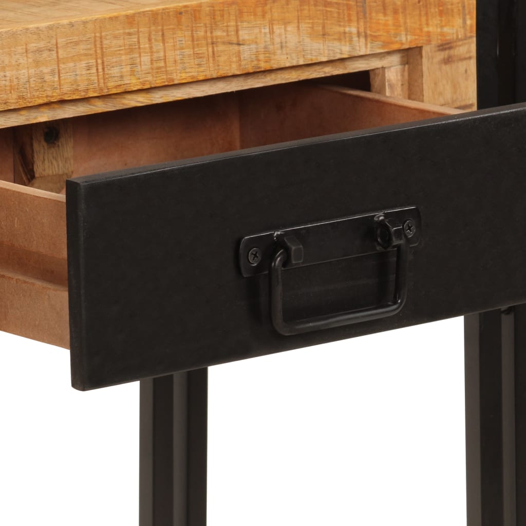 Table console 110x30x76 cm Bois de manguier solide - XIOS