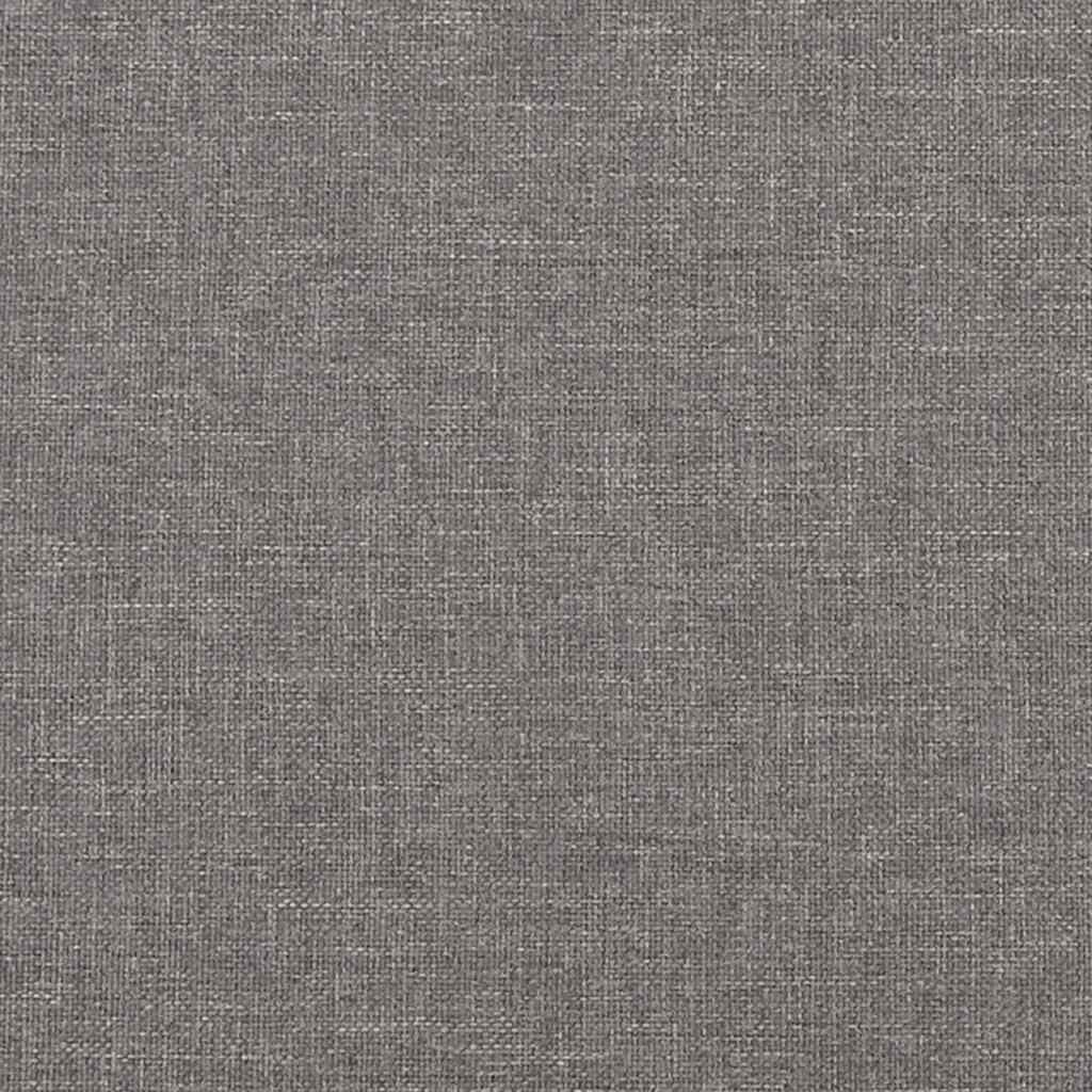 Canapé à 3 places Gris clair 180 cm Tissu