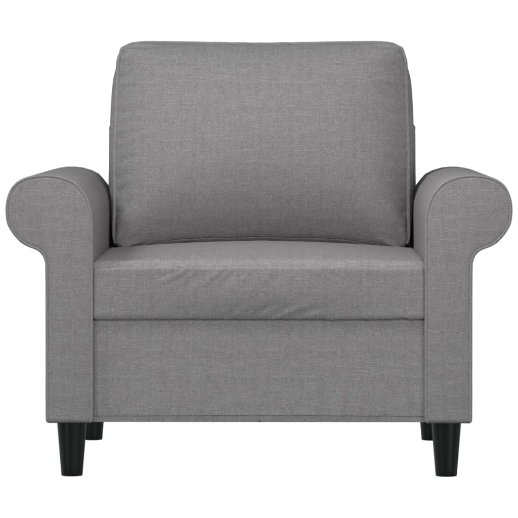 Chaise de canapé Gris clair 60 cm Tissu - XIOS
