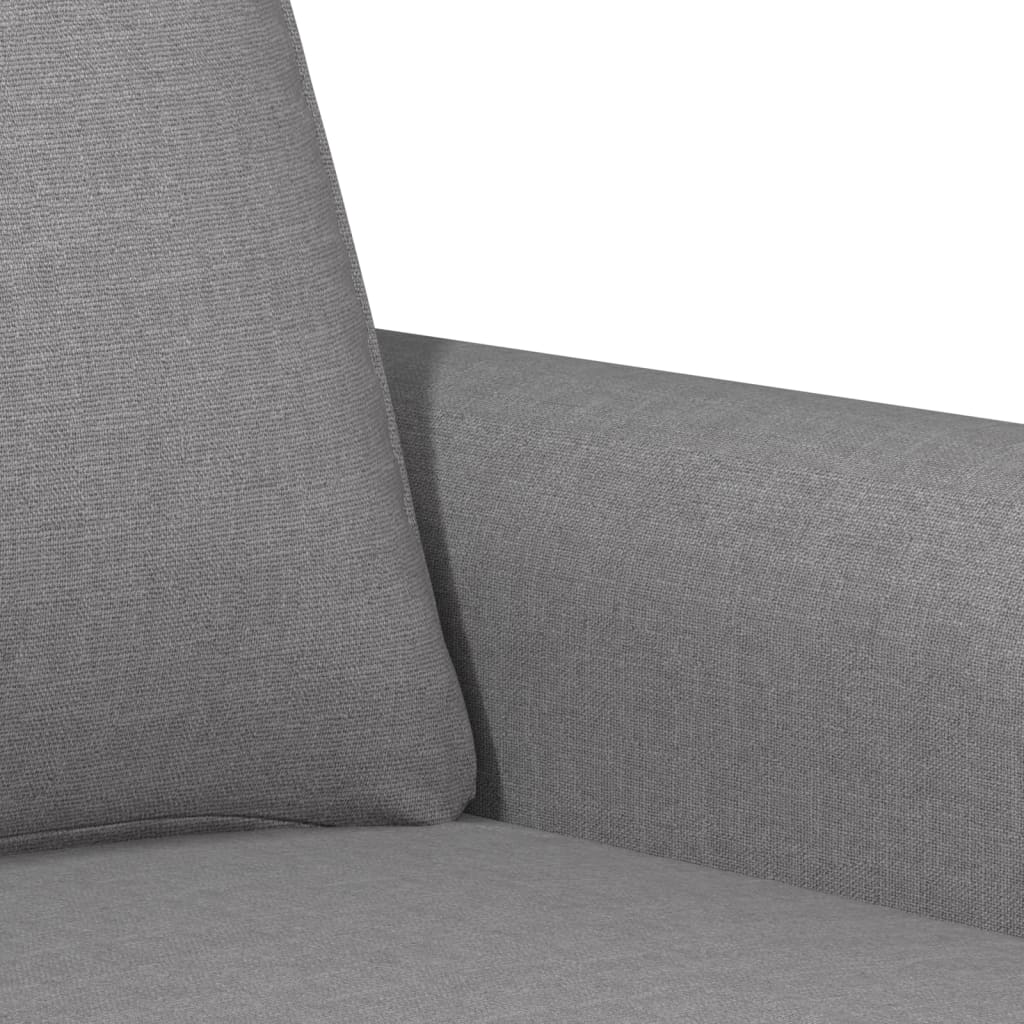 Chaise de canapé Gris clair 60 cm Tissu - XIOS