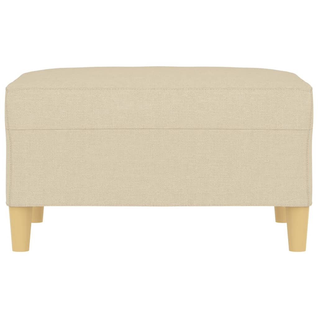 Repose-pied Crème 70x55x41 cm Tissu - XIOS