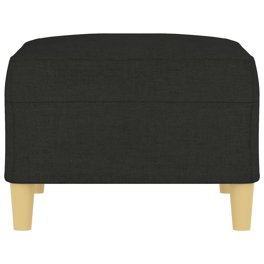 Repose-pied Noir 70x55x41 cm Tissu - XIOS
