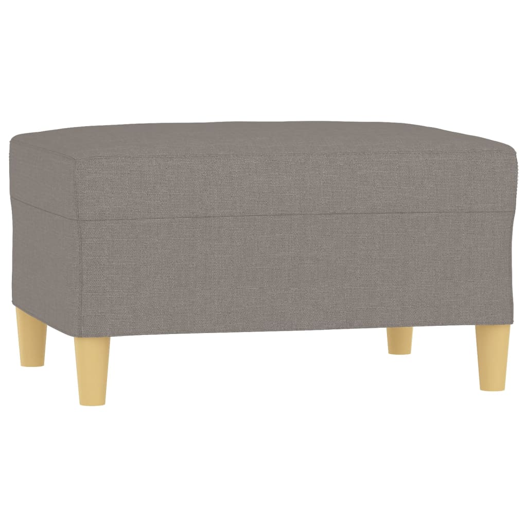 Repose-pied Taupe 70x55x41 cm Tissu - XIOS