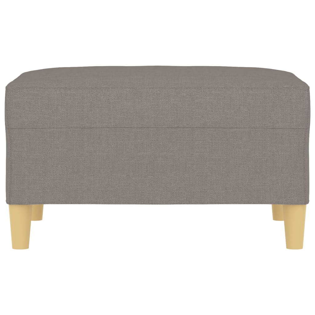 Repose-pied Taupe 70x55x41 cm Tissu - XIOS