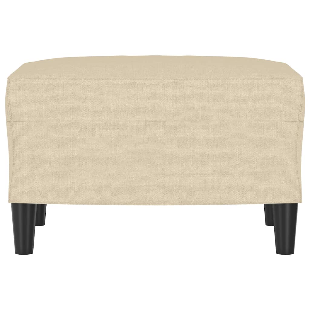 Repose-pied Crème 60x50x41 cm Tissu - XIOS