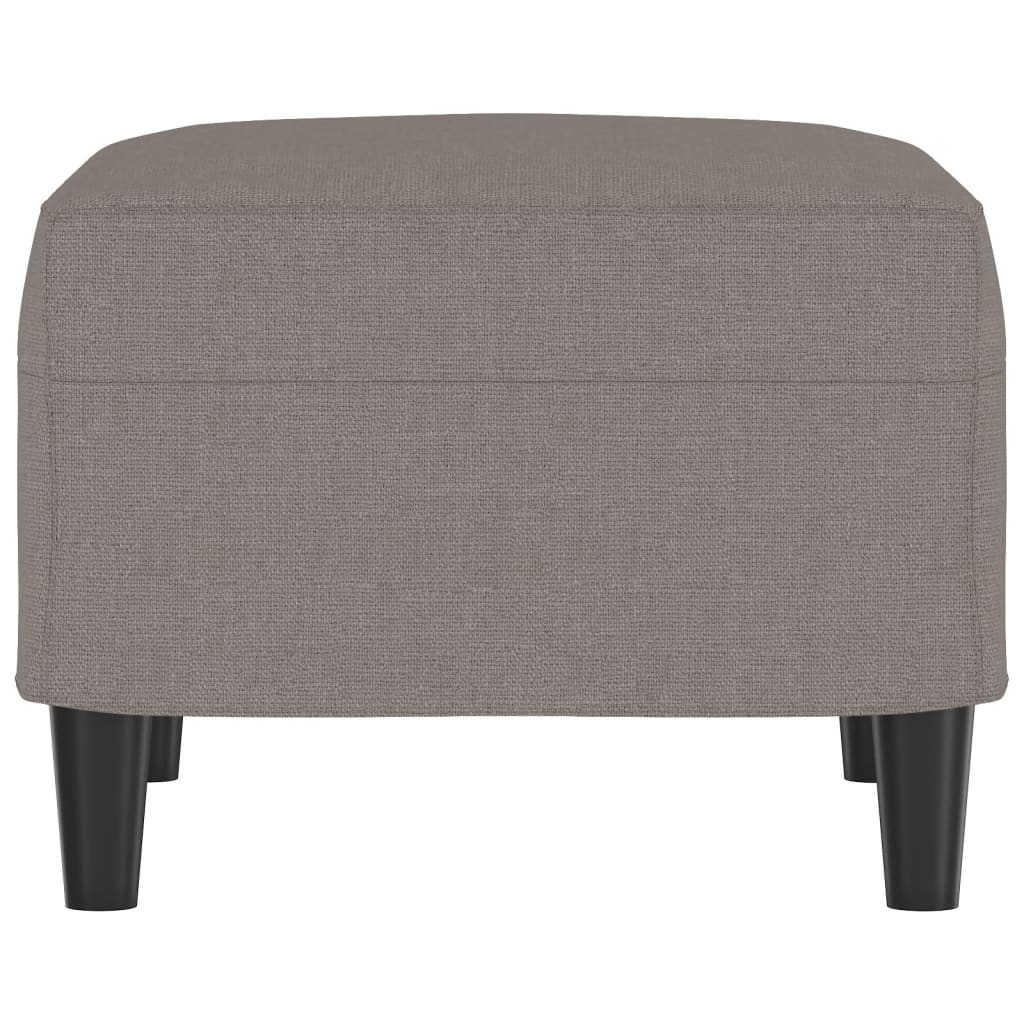 Repose-pied Taupe 60x50x41 cm Tissu - XIOS