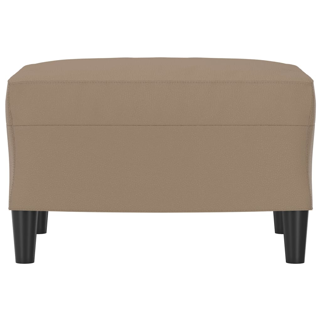 Repose-pied Cappuccino 60x50x41 cm Similicuir - XIOS