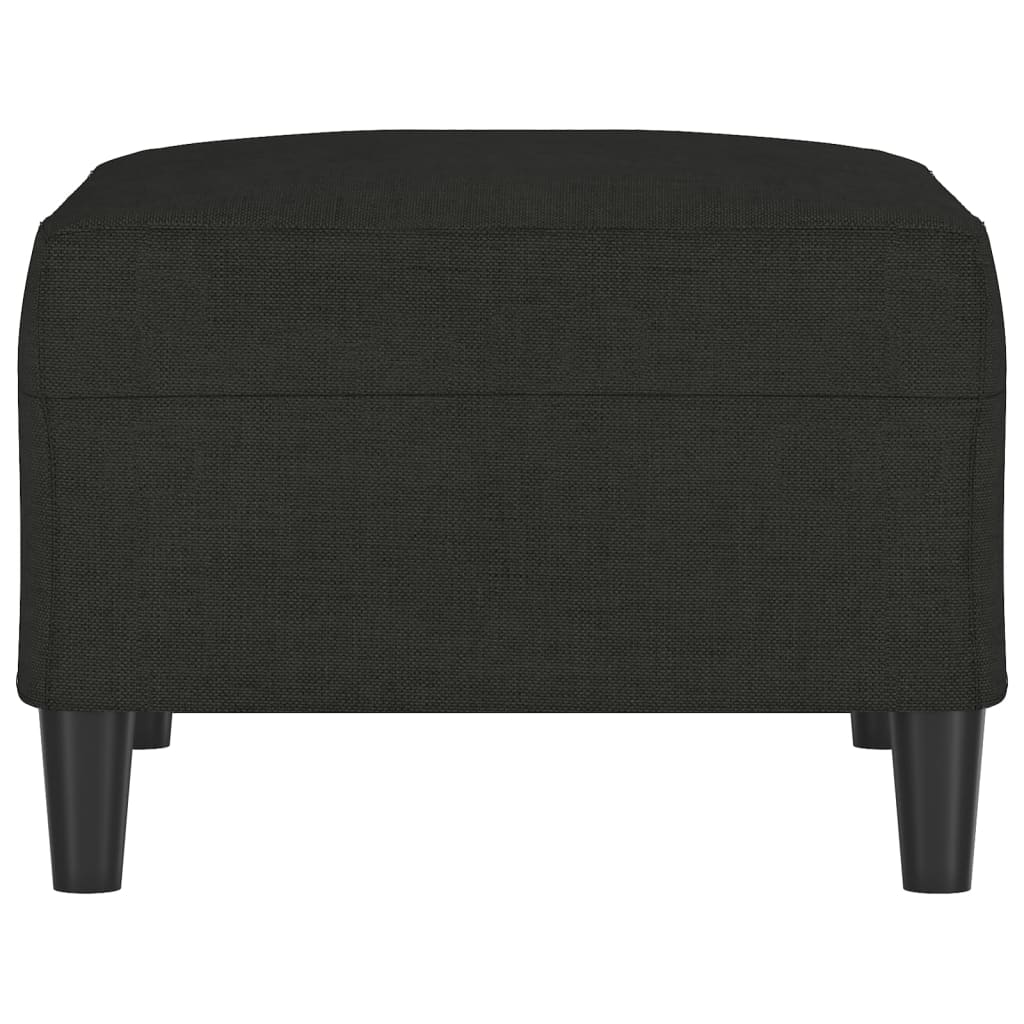 Repose-pied Noir 70x55x41 cm Tissu - XIOS