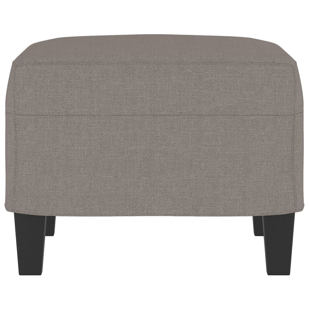 Repose-pied Taupe 60x50x41 cm Tissu - XIOS