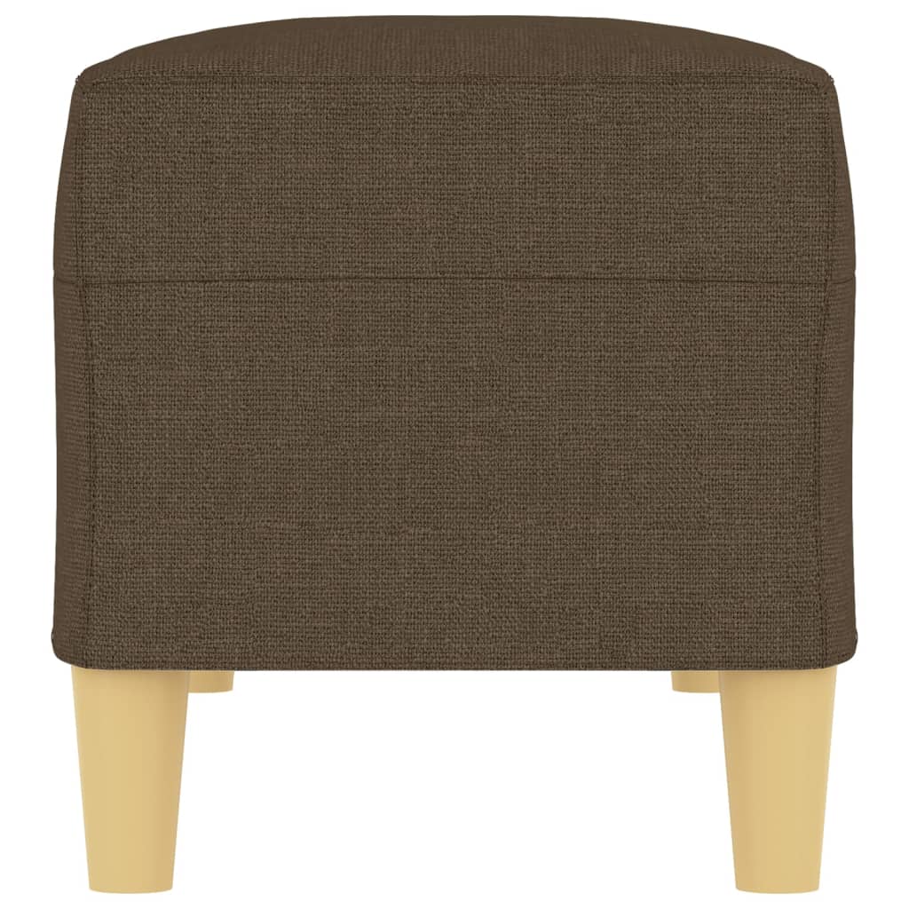 Banc Marron 100x35x41 cm Tissu - XIOS