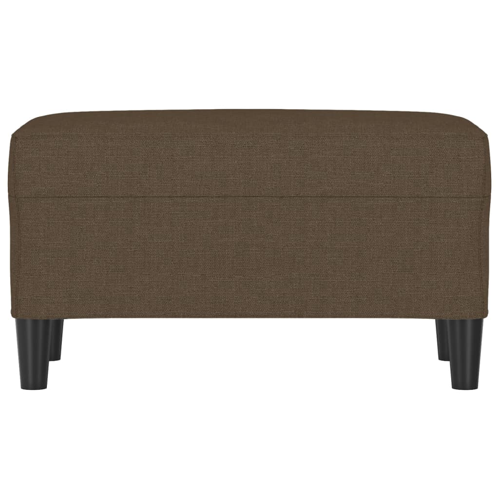 Banc Marron 70x35x41 cm Tissu - XIOS