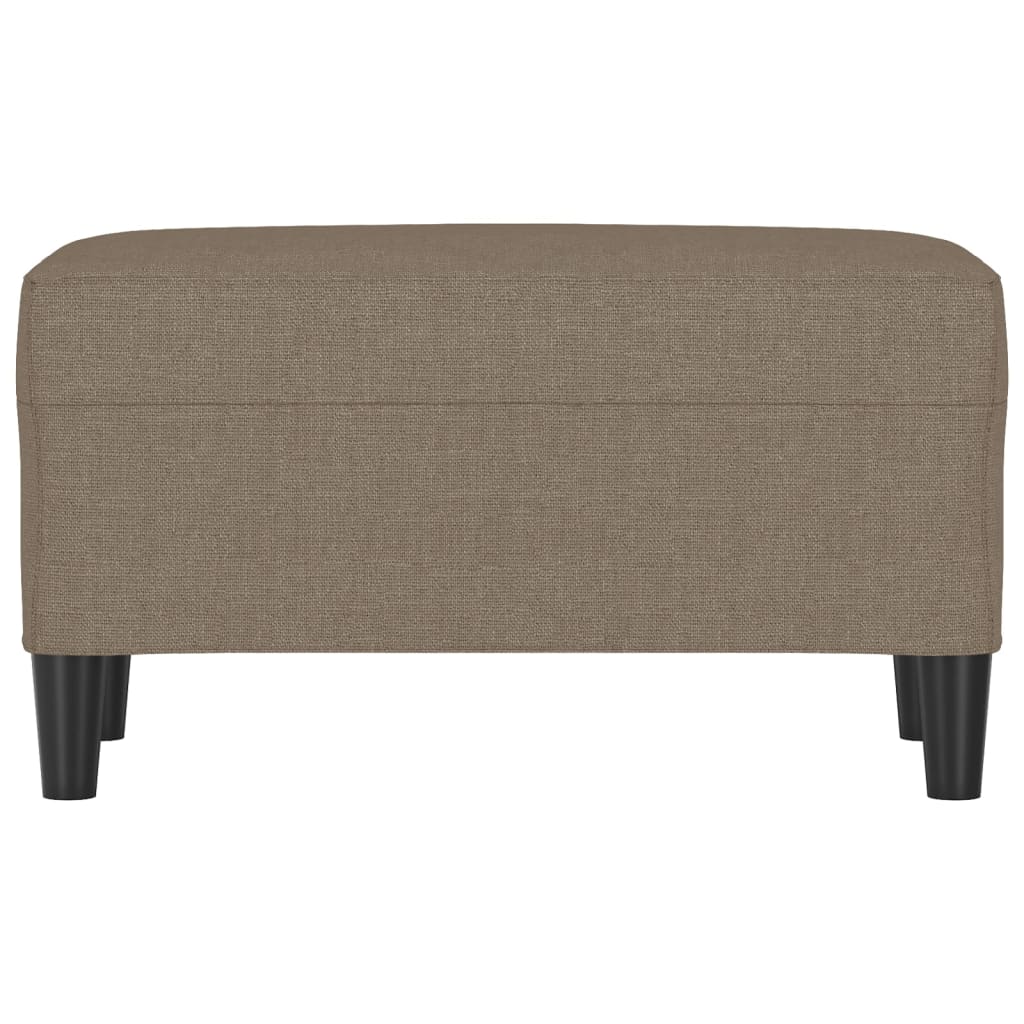 Banc Taupe 70x35x41 cm Tissu - XIOS