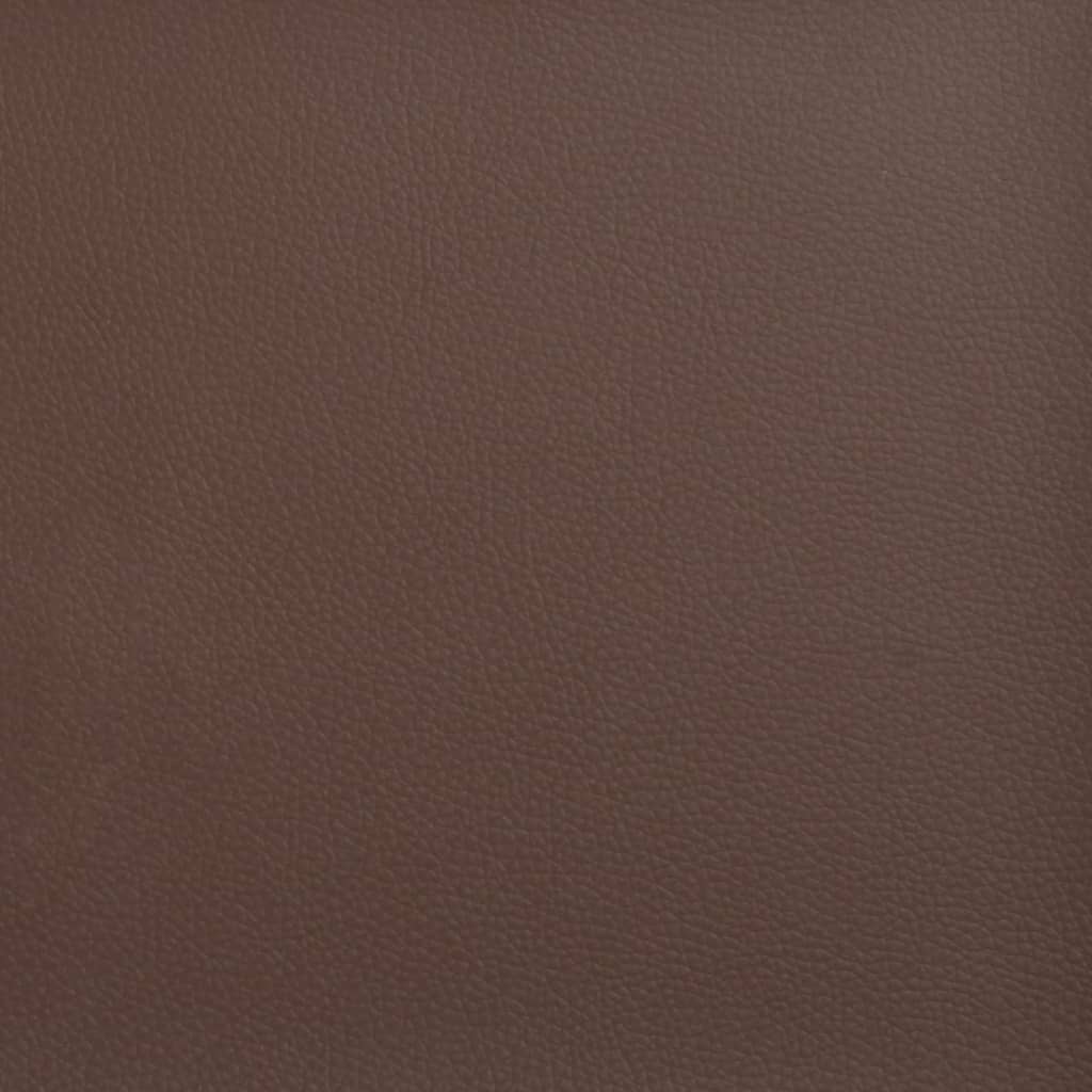 Banc Marron 70x35x41 cm Similicuir - XIOS
