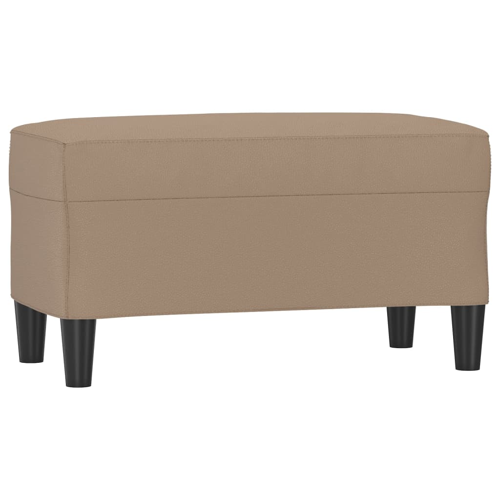 Banc Cappuccino 70x35x41 cm Similicuir - XIOS