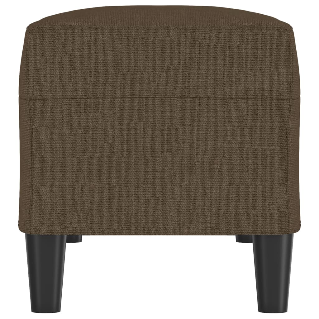Banc Marron 100x35x41 cm Tissu - XIOS