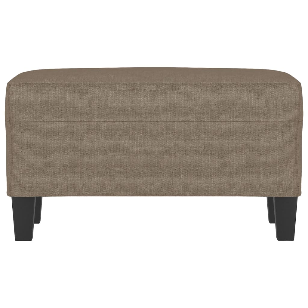 Banc Taupe 70x35x41 cm Tissu - XIOS