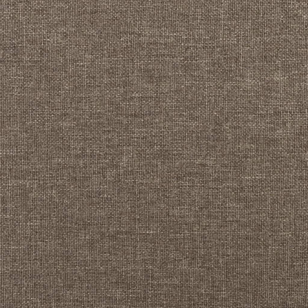 Banc Taupe 70x35x41 cm Tissu - XIOS
