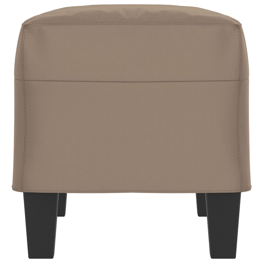 Banc Taupe 70x35x41 cm Tissu microfibre - XIOS