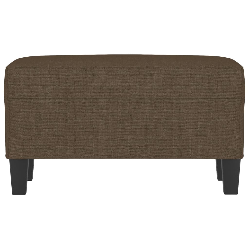 Banc Marron 100x35x41 cm Tissu - XIOS